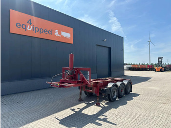 Containertransporter/ Wissellaadbak oplegger VAN HOOL 20'
