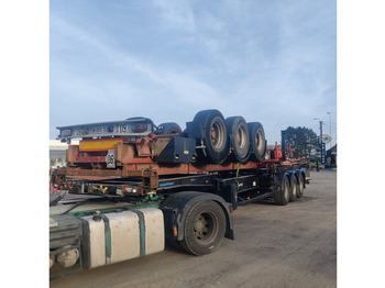 Containertransporter/ Wissellaadbak oplegger ASCA