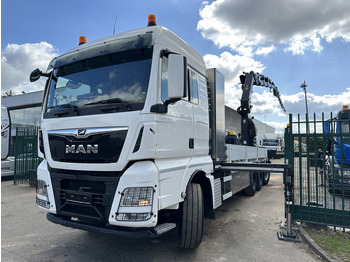 Kraanwagen MAN TGX 35.420 8x4-4 TRIDEM + CRANE (26m!) HIAB X-HIPRO 408 E-5 + JIB 100X-5 - PLATFORM 6m40 - *306.245km* - BE TRUCK: afbeelding 2