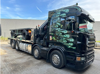 Vrachtwagen met open laadbak SCANIA R 620