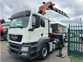 Trekker MAN TGS 26.440 6X4 SZM + (22m) KRAN PALFINGER PK62002 E 6x H + 1ME - RETARDER - EURO 5 - BE TRUCK: afbeelding 4