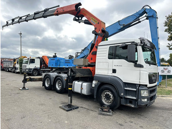 Trekker MAN TGS 26.440 6X4 SZM + (22m) KRAN PALFINGER PK62002 E 6x H + 1ME - RETARDER - EURO 5 - BE TRUCK: afbeelding 2
