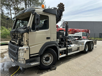 Haakarmsysteem vrachtwagen, Kraanwagen Volvo FM 370 6x2 HOOKLIFT 21T + CRANE HIAB 144 E-4 HIDUO - ENGINE / GEARBOX OK - CHASSIS OK - RUNNING + DRIVING - BE TRUCK: afbeelding 4