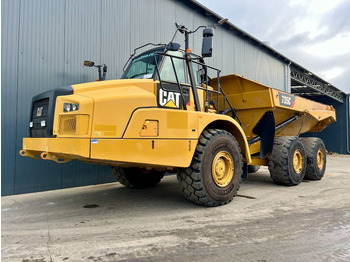 Kiepwagen met knikbesturing CATERPILLAR