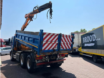 Kipper vrachtwagen, Kraanwagen MAN 33 FE 33.410 6X4 KRAAN + KIPPER EURO 2 BLADGEVEERD: afbeelding 3 Kipper vrachtwagen, Kraanwagen MAN 33 FE 33.410 6X4 KRAAN + KIPPER EURO 2 BLADGEVEERD: afbeelding 3