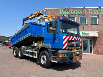 Kipper vrachtwagen MAN