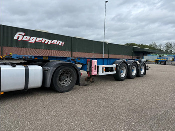 Containertransporter/ Wissellaadbak oplegger VAN HOOL