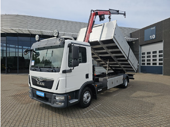 Kipper vrachtwagen MAN TGL 10.220