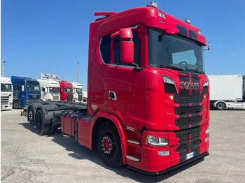 Containertransporter/ Wissellaadbak vrachtwagen SCANIA S 500