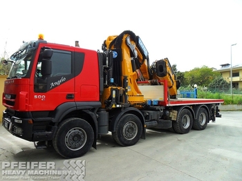 Vrachtwagen Iveco 500 E5 incl. Effer 1750, 125tm crane.: afbeelding 1