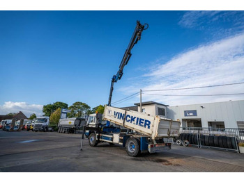 Kipper vrachtwagen, Kraanwagen Volvo FL 619 - PK 9501: afbeelding 5 Kipper vrachtwagen, Kraanwagen Volvo FL 619 - PK 9501: afbeelding 5