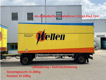 Gesloten aanhangwagen