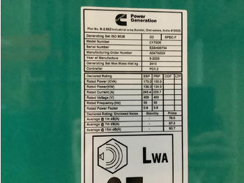 Nieuw Industrie generator Cummins C170D. 170KVA Generator. Brand new.: afbeelding 4 Nieuw Industrie generator Cummins C170D. 170KVA Generator. Brand new.: afbeelding 4