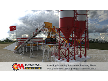 Nieuw Betoncentrale General Makina Royal 150 m3 High Capacity Concrete Batching Plant: afbeelding 3