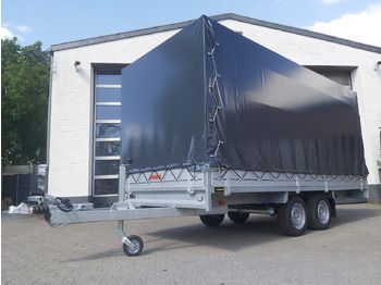 Aanhangwagen met huif Anssems Hochlader PSX - S 3000 405x178x30cm 180cm Hochplane grau (XL) 3000kg Aktion: afbeelding 5