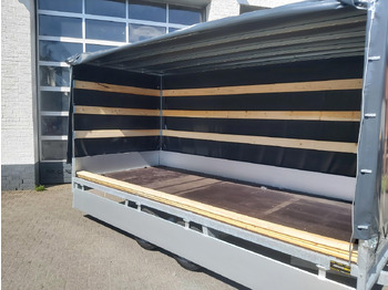 Aanhangwagen met huif Anssems Hochlader PSX - S 3000 405x178x30cm 180cm Hochplane grau (XL) 3000kg Aktion: afbeelding 2