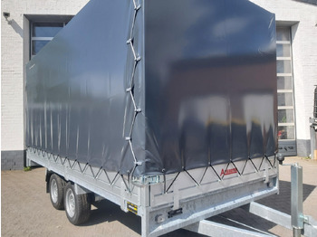 Aanhangwagen met huif Anssems Hochlader PSX - S 3000 405x178x30cm 180cm Hochplane grau (XL) 3000kg Aktion: afbeelding 3