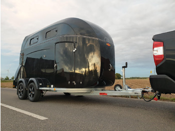 Paardentrailer Böckmann Pferdeanhänger Grand Master SKA black Kamera Alufelgen WCF 100km/H 2700kg Modell 2024: afbeelding 2