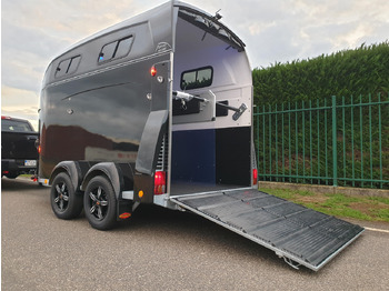 Paardentrailer Böckmann Pferdeanhänger Grand Master SKA black Kamera Alufelgen WCF 100km/H 2700kg Modell 2024: afbeelding 4