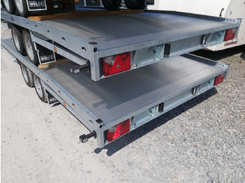 Open/ Plateau aanhangwagen CARAX-2 3000 Multitransporter 440x207cm Aluboden Auffahrrampen 3000kg Winter Aktion: afbeelding 5