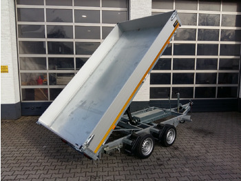 Kipper aanhangwagen Kipper 330x180x30cm Elektrisch+Notpumpe Rampen Stützen niedrig 13" (L) 3500kg: afbeelding 3