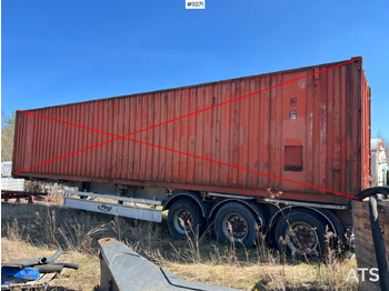 Containertransporter/ Wissellaadbak oplegger FLIEGL