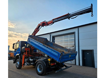 Kipper vrachtwagen, Kraanwagen Iveco Trakker 190T33 4x4 Euro5 Kran Atlas 120.2E Funk: afbeelding 5