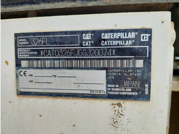Rupsgraafmachine CAT 326FL: afbeelding 5