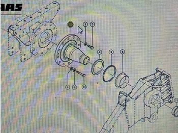 Rijwerkonderdelen CLAAS