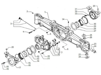 As en onderdelen CARRARO