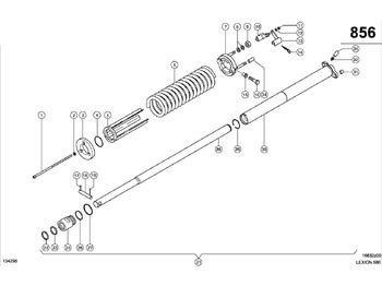 Hydraulische cilinder CLAAS