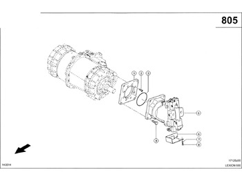 Hydromotor CLAAS