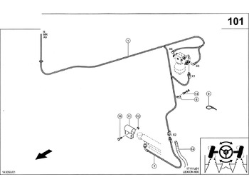 Kabels/ Draden CLAAS