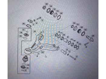 Ophanging JOHN DEERE