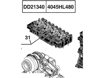 Cilinderkop JOHN DEERE
