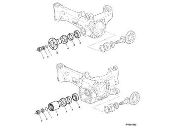 Koppeling en onderdelen JOHN DEERE