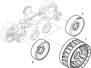 Rijwerkonderdelen JOHN DEERE