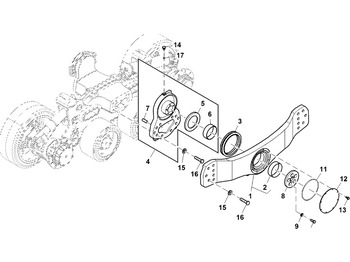 Rijwerkonderdelen JOHN DEERE