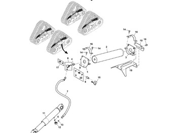 Rijwerkonderdelen JOHN DEERE