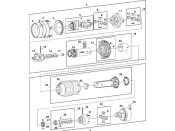 Transmissie JOHN DEERE