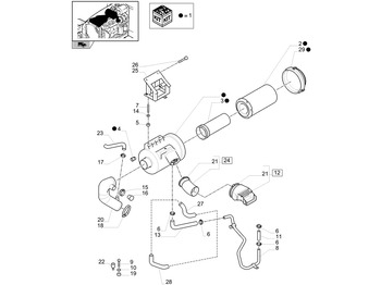 Luchtfilter NEW HOLLAND