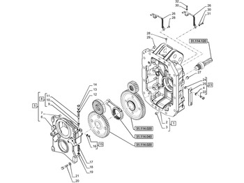 Transmissie NEW HOLLAND