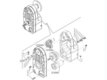 Transmissie NEW HOLLAND
