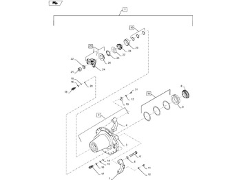 Transmissie NEW HOLLAND