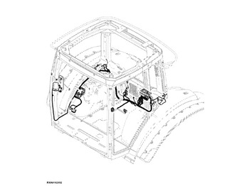 Cabine en interieur JOHN DEERE