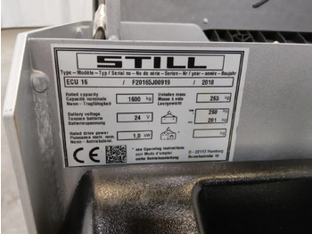 Palletwagen STILL ECU16: afbeelding 2