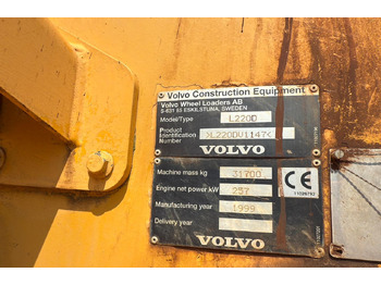Wiellader Pala gommata Volvo L 220: afbeelding 3