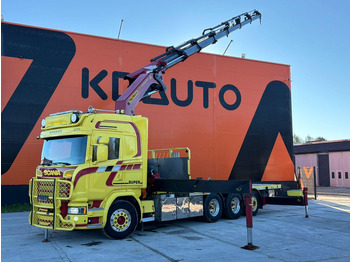 Vrachtwagen met open laadbak SCANIA G 490