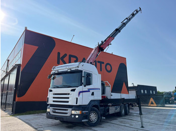 Vrachtwagen met open laadbak SCANIA R 440