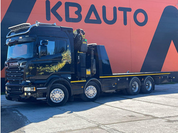 Vrachtwagen met open laadbak SCANIA R 560